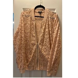 Light Pink Lace Jacket